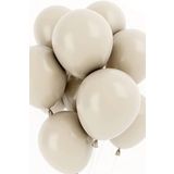 Beysüs 10 Adet Deniz Kumu Retro Ten Rengi Pastel Mat Balon 12inç