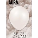 Beysüs Aura Collection Beige Cream Balon (Bej Krem) - 12 İnç - 5 Adet