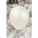 Beysüs Aura Collection Ivory White Balon (Fildişi Beyazı) - 12 İnç - 10 Adet
