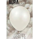 Beysüs Aura Collection Ivory White Balon (Fildişi Beyazı) - 12 İnç - 5 Adet