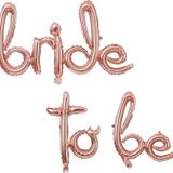 Beysüs Bride To Be El Yazısı Folyo Balon Rose Gold