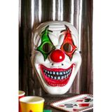 Beysüs Cadılar Bayramı Halloween Maske Palyaço Kırmızı Yeşil