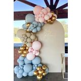 Beysüs Cinsiyet Partisi - Doğum Günü Balon Seti 60'lı + Zincir ve Pompa