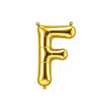 BeySüS F Harfi Folyo Balon Altın Rengi (36 cm)