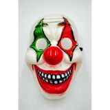 Beysüs Halloween Maske Palyaço Kırmızı Yeşil