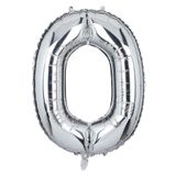 Beysüs Harf Folyo Balon Gümüş O Harf 40 İnç