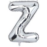 Beysüs Harf Folyo Balon Gümüş Z Harf 40 İnç