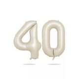 Beysüs Krem Bej 40 Rakam Folyo Balon 80 cm