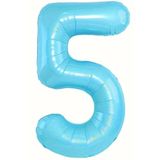 Beysüs Mavi 5 Rakam Folyo Balon 80 cm