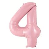Beysüs Pembe 4 Rakam Folyo Balon 80 cm