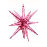 Beysüs Pembe Starburst Kutup Yıldızı Folyo Balon