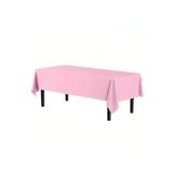 Beysüs Plastik Kullan At Masa Örtüsü Pembe 137 * 270 cm