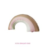 Beysüs Retro Gökkuşağı Folyo Balon Pembe