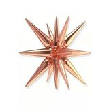 Beysüs Rosegold Starburst Kutup Yıldızı Folyo Balon