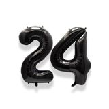 Beysüs Siyah 24 Rakam Folyo Balon