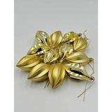Beysüs Yılbaşı Çam Ağacı Süsü Parlak Gold Damla Cici Top 9 Cm 6'lı