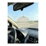 beytuning OTO DİKİZ AYNA SÜSÜ YAŞAM ÇİÇEĞİ BEYAZ - 1.Sınıf Kalite