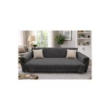 beyvetçe jakarlı yaprak desen Yumuşak Koltuk Örtüsü Çok Amaçlı Koltuk Şalı Kaymaz Süngerli (165x205 cm)