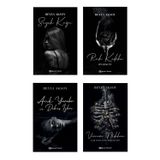 Beyza Aksoy Siyah Evren 4 Kitap (Karton Kapak) Set Siyah Kuğu, Ruh Kadehi, Aydi, Vernem Nidahen