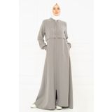 Beyza Ender Spor Gri Ferace 3163