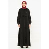Beyza Ender Spor Siyah Ferace 3163