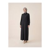 Beyza Giyim 9537 Boncuk Nakışlı Ferace
