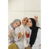 Beyzak 3'lü Avantaj Seti (siyah-kırık Beyaz-gri)luxury Penye Şal-kadın Tesettür Jersey Hijab
