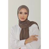 Beyzak Ağaç Kabuğu Luxury Penye Şal - Kadın Tesettür Jersey Hijab Lycra Shawl