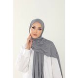 Beyzak Kot Mavi Luxury Penye Şal - Kadın Tesettür Jersey Hijab Lycra Shawl