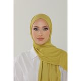 Beyzak Limon Küfü Luxury Penye Şal - Kadın Tesettür Jersey Hijab Lycra Shawl