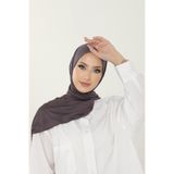 Beyzak Mürdüm Luxury Penye Şal - Kadın Tesettür Jersey Hijab Lycra Shawl