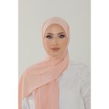 Beyzak Toz Pembe Luxury Penye Şal - Kadın Tesettür Jersey Hijab Lycra Shawl