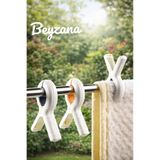 BEYZANA 1 Adet Büyük Boy Yorgan Battaniye Çamaşır Mandalı & Masa Kıskacı Çok Amaçlı Mandal