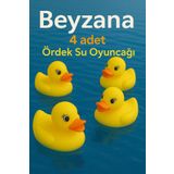 BEYZANA 4 Adet Banyo Oyuncağı