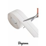 BEYZANA 4 Cm 3.20 Mt. Su Sızdırmaz Geçirmez Bant Lavabo Küvet Kenar Bandı Küvet Duş
