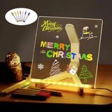 Beyzana LED Işıklı Çizim Tahtası 20x20 cm Ayarlanabilir Stant ve 6 Adet Kalem ile