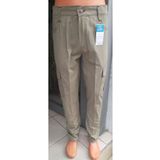 BeyzDenim Acık yeşil kargo taktikal buyuk beden pantolon