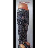 BeyzDenim Yazlık su geçirmez kamuflaj ince astarlı büyük beden pantolon