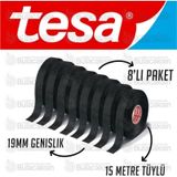 Bez Bant Tüylü 19mm X 15 Metre Siyah - 8 Adet