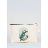 Bez Çanta Dünyası Kadınlar Günü Temalı Ham Bez Clutch Çanta - 25*15
