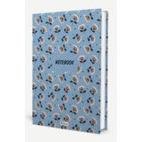 Bez Ciltli Çizgili Defter 6