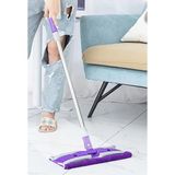 Bez Takıp Kullanılabilen Mandallı Mop Temizlik Seti Mikrofiber Bez Tak Kullan Mob Seti