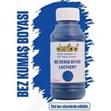 Bez ve Kumaş Ayakkabı Boyası, Ayakkabı Bakım. 100ML. Sünger Hediyeli. - Lacivert