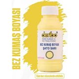 Bez ve Kumaş Ayakkabı Boyası, Ayakkabı Bakım. 100ML. Sünger Hediyeli. - Sarı