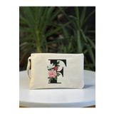 bezçantadünyası Bez Çanta Dünyası F Harf Baskılı Clutch Çanta