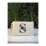 bezçantadünyası Bez Çanta Dünyası S Harf Baskılı Clutch Çanta