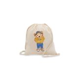 bezçantadünyası Hello Little Guys Ip Büzgülü Ayıcıklı Şapkalı Sırt Çantası