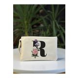 bezçantadünyası R Harfli Hambez Clutch Çanta