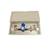 BEZE Plastik Tekli Su Sayaç Panosu 53 X 12 X 25