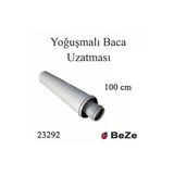 Beze Yoğuşmalı Kombi Baca Uzatması 100 Cm - 50 Cm / Tüm Kombilerle Uyumlu